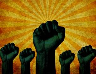 May Day equals resistance (Kunal Mehta / Shutterstock.com)
