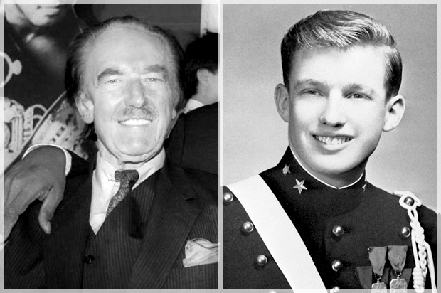 Fred Trump; Donald Trump (AP/New York Military Academy)
