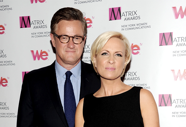 Joe Scarborough; Mika Brzezinski (AP/Evan Agostini)