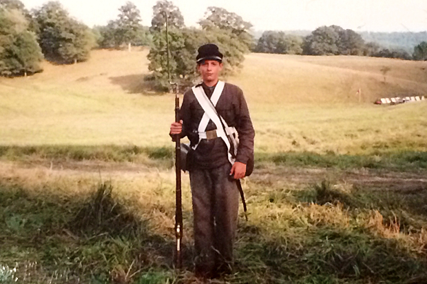 Dan Johnson, age 14, in Staunton, Virginia (Courtesy of the Author)