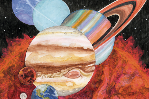 "Planetarium" by Bryce Dessner, James McAlister, Nico Muhly, and Sufjan Stevens (4AD)