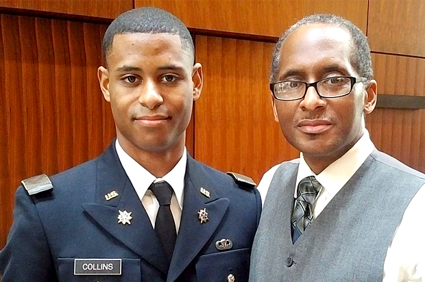 Richard Collins III, Left (Facebook/Richard Collins III)