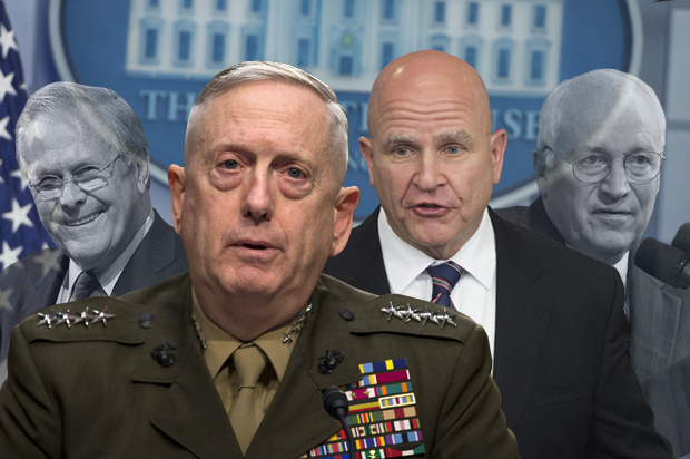 Donald Rumsfeld; James Mattis; H. R. McMaster; Dick Cheney (Getty/AP/Salon)