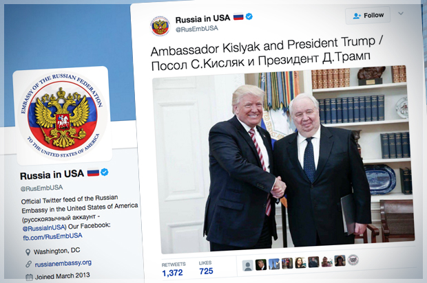 (Twitter/Russia in USA)