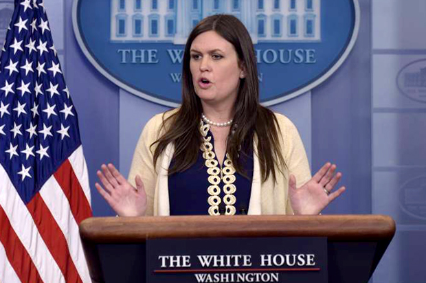 Sarah Huckabee Sanders (AP/Susan Walsh)