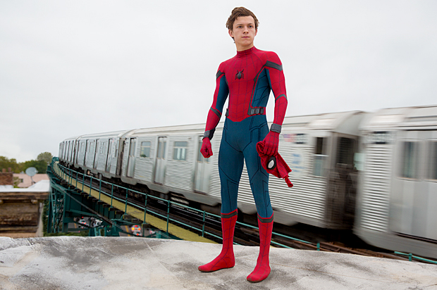 Tom Holland as Peter Parker/Spiderman in "Spider-Man: Homecoming" (Columbia Pictures/Chuck Zlotnick)