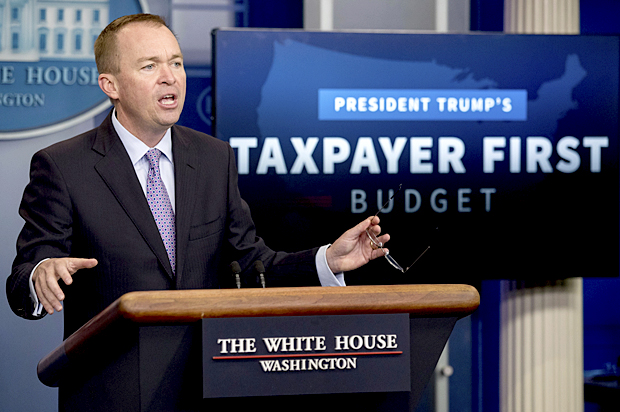 Budget Director Mick Mulvaney (AP/Andrew Harnik)