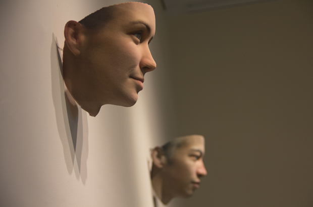 "A Becoming Resemblance" by by Heather Dewey-Hagborg and Chelsea E. Manning (Courtesy of Fridman Gallery)