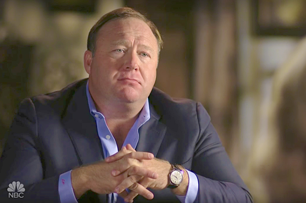 Alex Jones on "Sunday Night with Megyn Kelly" (Youtube/NBC News)