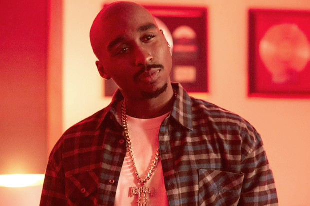 Demetrius Shipp Jr. as Tupac in "All Eyez on Me" (Lionsgate)