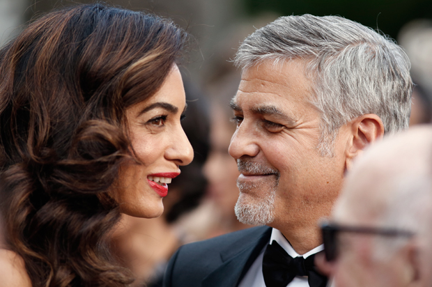 Amal Clooney, George Clooney (Getty/Tristan Fewings)