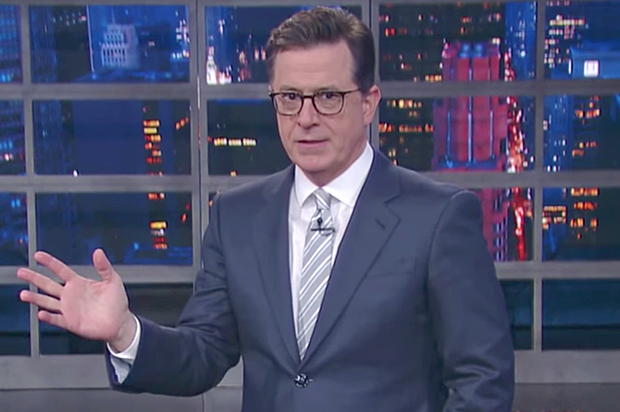Stephen Colbert on The Late Show with Stephen Colbert