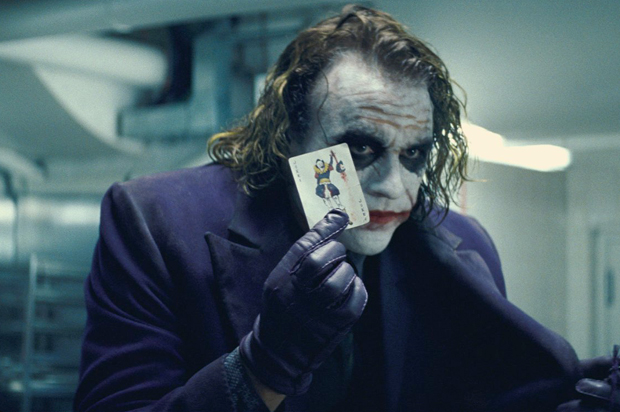 Heath Ledger as The Joker in "The Dark Knight" (Warner Bros. Entertainment Inc.)