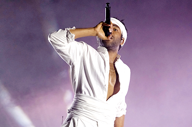 Donald Glover performs as Childish Gambino (AP/Charles Sykes)