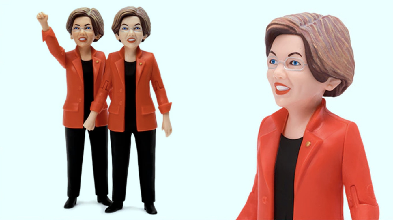 Elizabeth Warren Action Figure (Kickstarter/FCTRY)