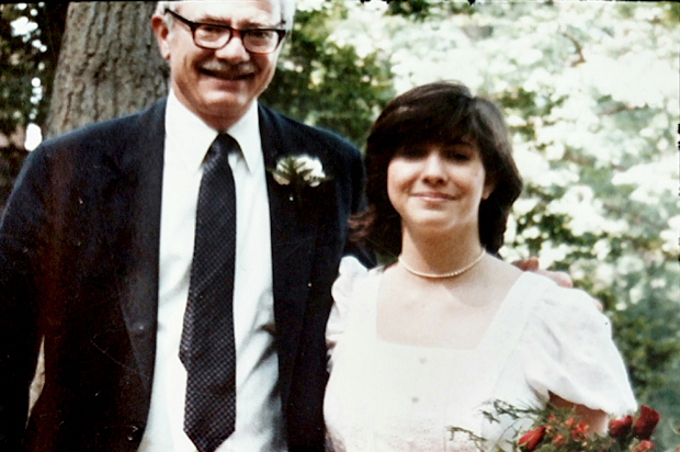 The author and her father (Courtesy of the author)