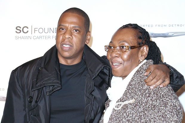 Shawn "Jay Z" Carter; Gloria Carter (AP/Kristina Bumphrey)