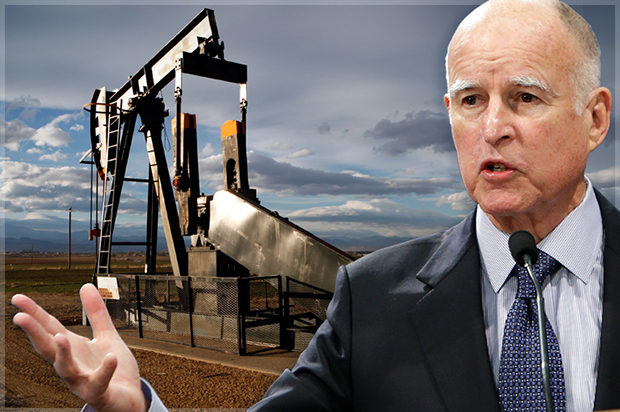 Jerry Brown (AP/Rich Pedroncelli/Ed Andrieski/Photo montage by Salon)