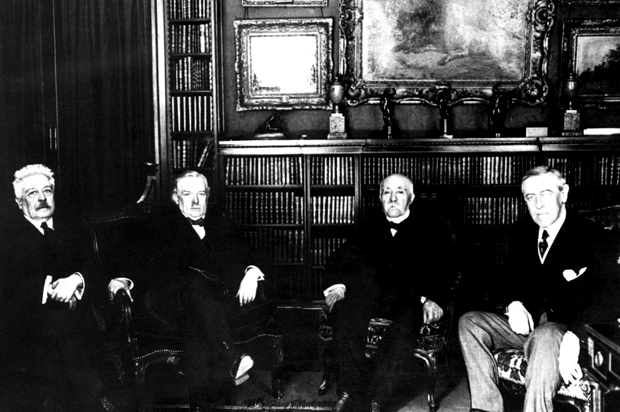 Paris Peace Conference in 1919 where the League of Nations was born. (AP)