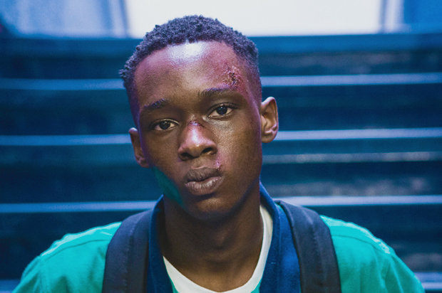 Ashton Sanders in "Moonlight" (A24)
