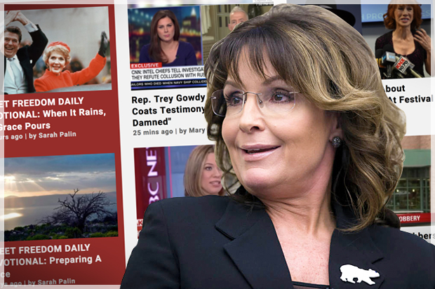 Sarah Palin (AP/Evan Vucci/sarahpalin.com)