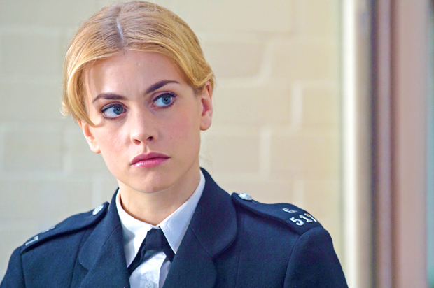 Stefanie Martini as Jane Tennison in "Prime Suspect: Tennison" (PBS)