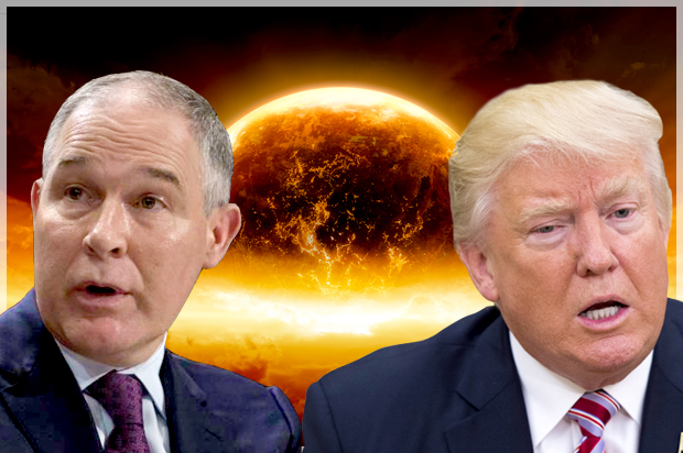 Scott Pruitt; Donald Trump (AP/J. Scott Applewhite/Getty/Molly Riley/Ig0rZh)