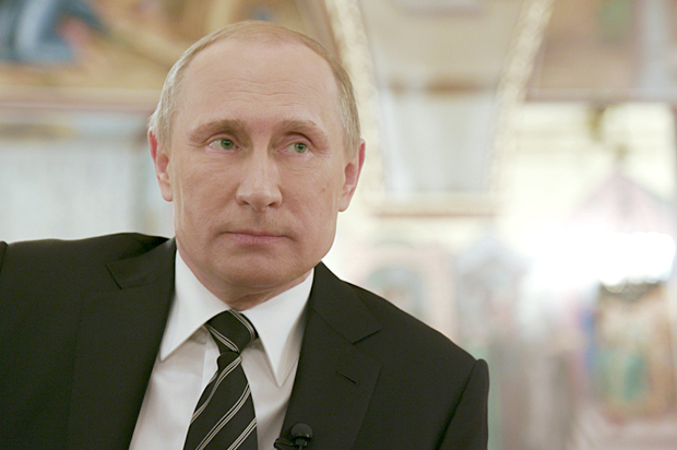 Vladimir Putin in "The Putin Interviews" (Courtesy Of Showtime/Komandir)