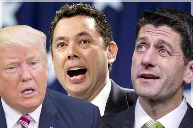 Donald Trump; Jason Chaffetz; Paul Ryan (Getty/Molly Riley/AP/Rick Bowmer/J. Scott Applewhite/Montage by Salon)