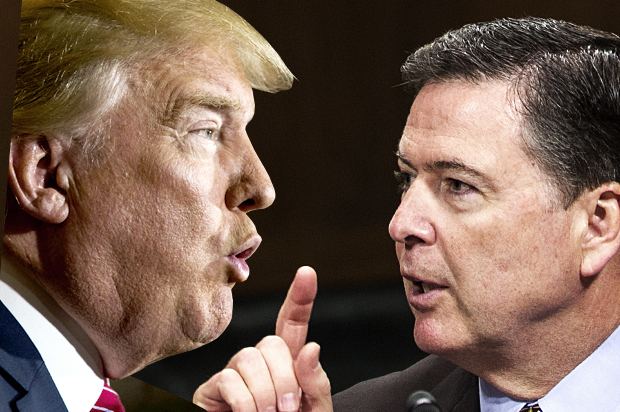 Donald Trump; James Comey (GettyZach Gibson/Salon)