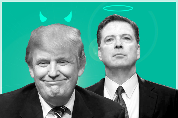 Donald Trump; James Comey (AP/Alex Brandon/Matt Rourke)