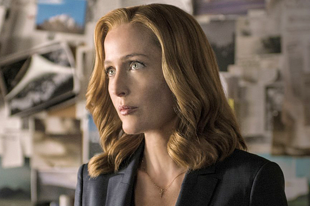 Gillian Anderson as Dana Scully in "The X-Files" (Fox Broadcasting Co.)