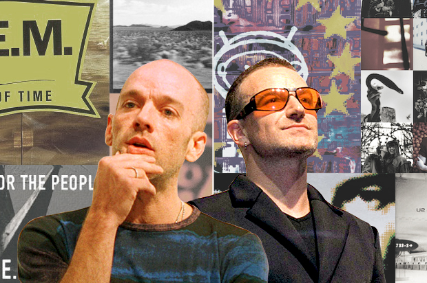 Michael Stipe; Bono (AP/Getty/Salon)