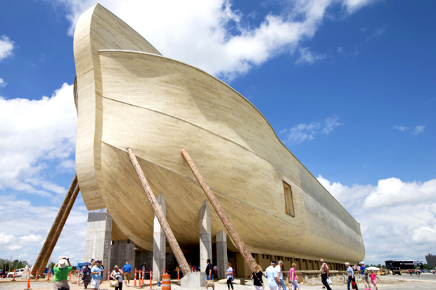 Replica of Noah's Ark at the Ark Encounter theme park (AP/John Minchillo)