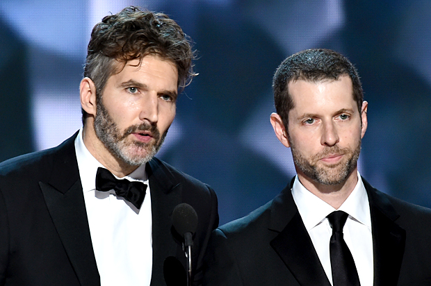David Benioff; D.B Weiss (AP/Vince Bucci)