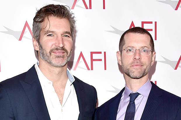David Benioff; D. B. Weiss (Getty/Alberto E. Rodriguez)