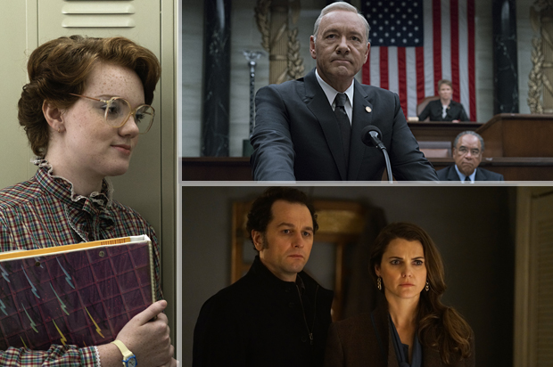 Stranger Things; House of Cards; The Americans (Netflix/Curtis Baker/David Giesbrecht/FX/Patrick Harbron)