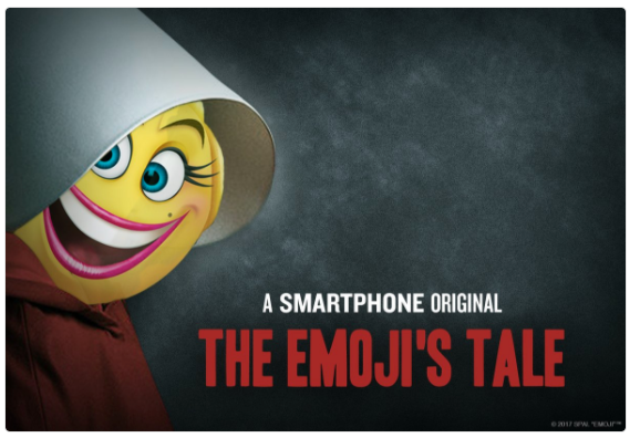 The Twitter account for "The Emoji Movie" posted this parody poster and promoted the tweet on July 24, 2017. (Salon/Twitter)