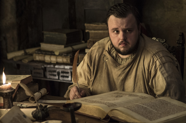 John Bradley as Samwell Tarly in "Game of Thrones" (HBO/Helen Sloan)