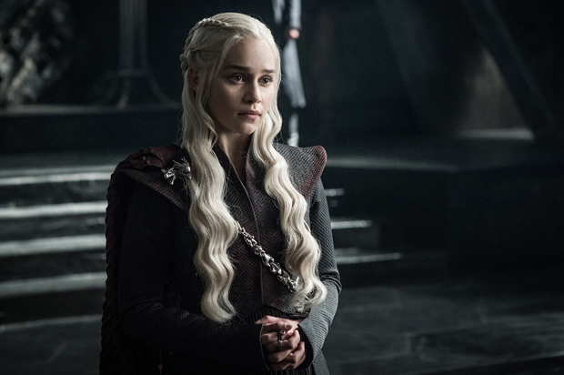 Emilia Clarke as Daenerys Targaryen in "Game of Thrones" (HBO/Helen Sloan)