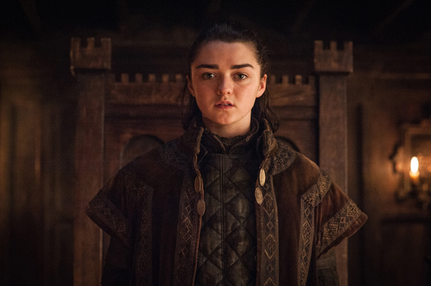 Maisie Williams as Arya Stark in "Game of Thrones" (HBO/Helen Sloan)
