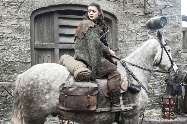 Maisie Williams as Arya Stark in "Game of Thrones" (HBO/Helen Sloan)