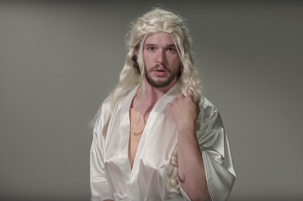 Kit Harrington on "Jimmy Kimmel Live" (YouTube/Jimmy Kimmel Live)