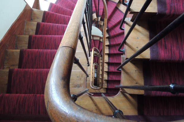 The stairs to the author's flat in Saint-Germain-des-Prés (courtesy of the author)