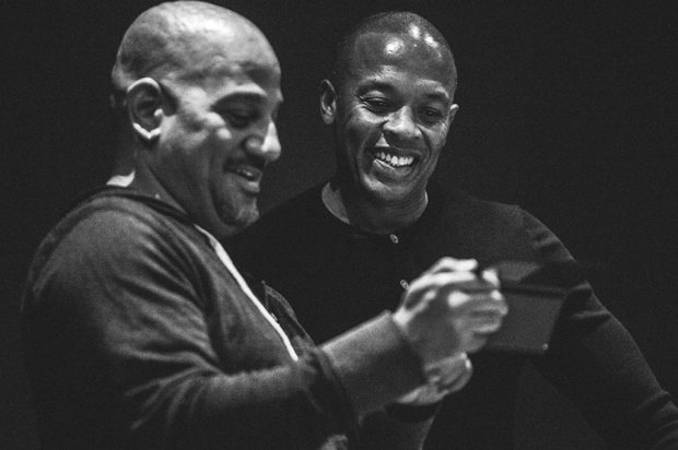 Allen Hughes and Dr. Dre in "The Defiant Ones" (HBO/G L Askew II)