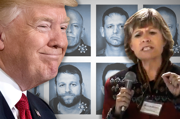 Donald Trump; Karen Budd-Falen (AP/YouTube/Salon)