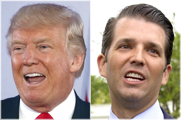 Donald Trump; Donald Trump Jr. (AP/Evan Vucci/Carolyn Kaster)