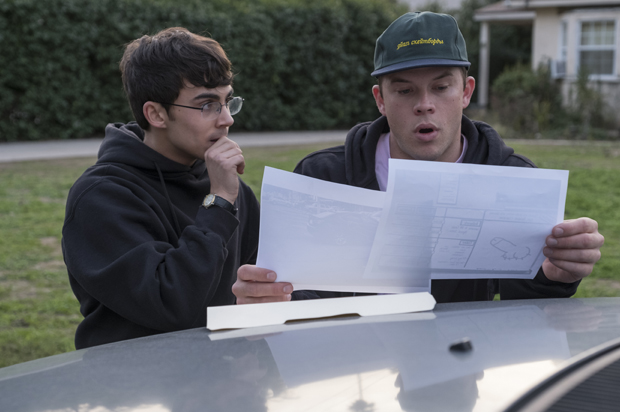 Tyler Alvarez and Jimmy Tatro in "American Vandal" (Netflix/Tyler Golden)