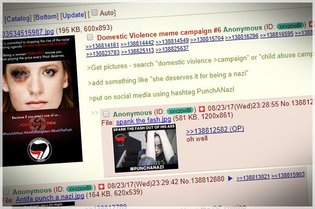 Fake Antifa Campaign (4Chan)