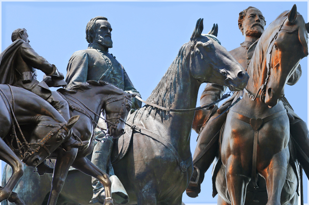 Confederate General Robert E. Lee Statue, Dallas; Confederate General Stonewall Jackson, Richmond; Confederate Gen. Robert E. Lee, Richmond (AP/Tony Gutierrez/Steve Helber/Salon)